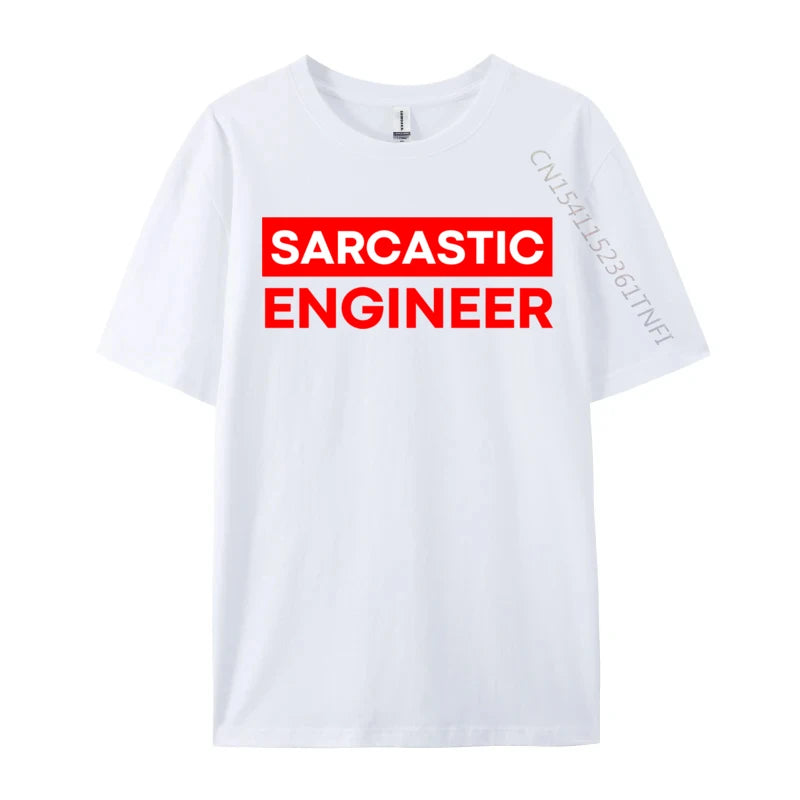 AliExpress Other Men's "Sarcastic Engineer" Print Top T-Shirt