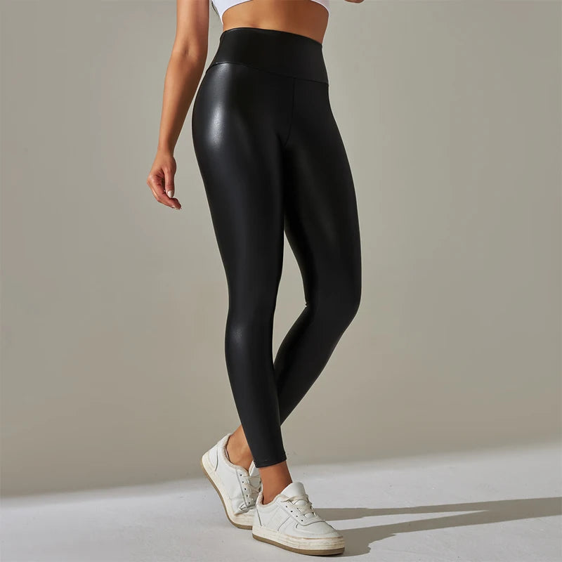 AliExpress Other Woman's High Waisted Leather Leggings