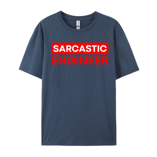 AliExpress Other Men's "Sarcastic Engineer" Print Top T-Shirt