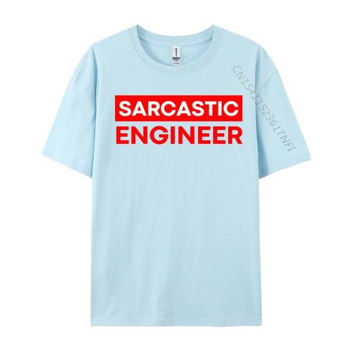 AliExpress Other Men's "Sarcastic Engineer" Print Top T-Shirt