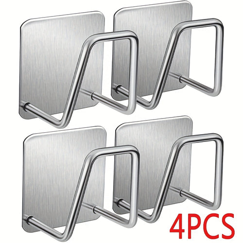 Champagne Apollo Home & Garden 4pcs Stainless Steel Wall-Mounted Organizer Set