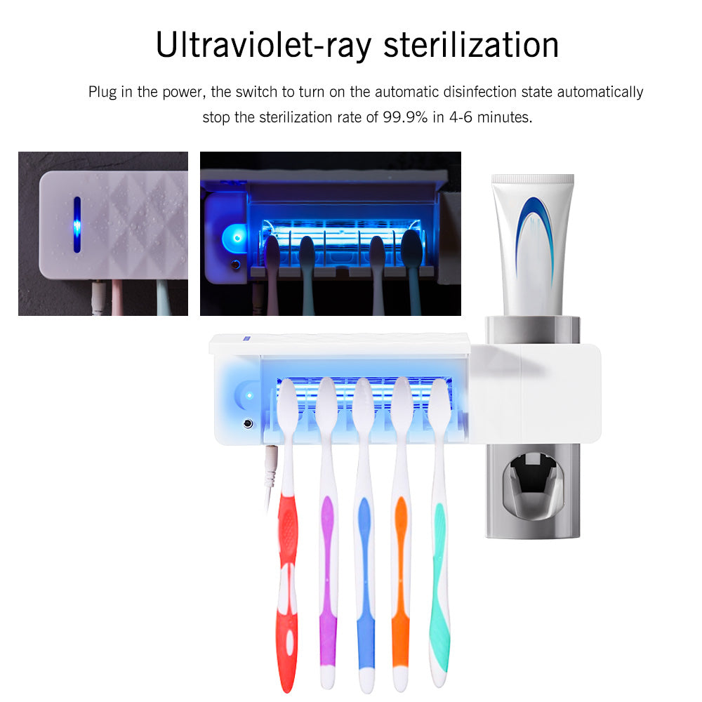 Teal Simba Bath & Beauty Anti-bacteria UV Automatic Toothbrush Sterilizer