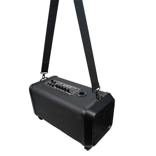 Sky Iapetus Audio & Video Portable PA System Karaoke Speaker with TWS, FM Radio & LED Disco Ball