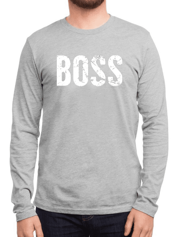 Scorpius T-shirts Scorpius Men's "Boss" Full Sleeved T-shirt