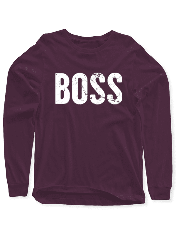 Scorpius T-shirts Scorpius Men's "Boss" Full Sleeved T-shirt