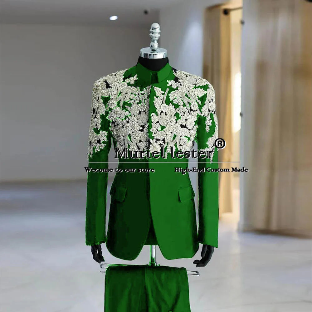 Next Level Fly Men's Royal Design Suit Jacket