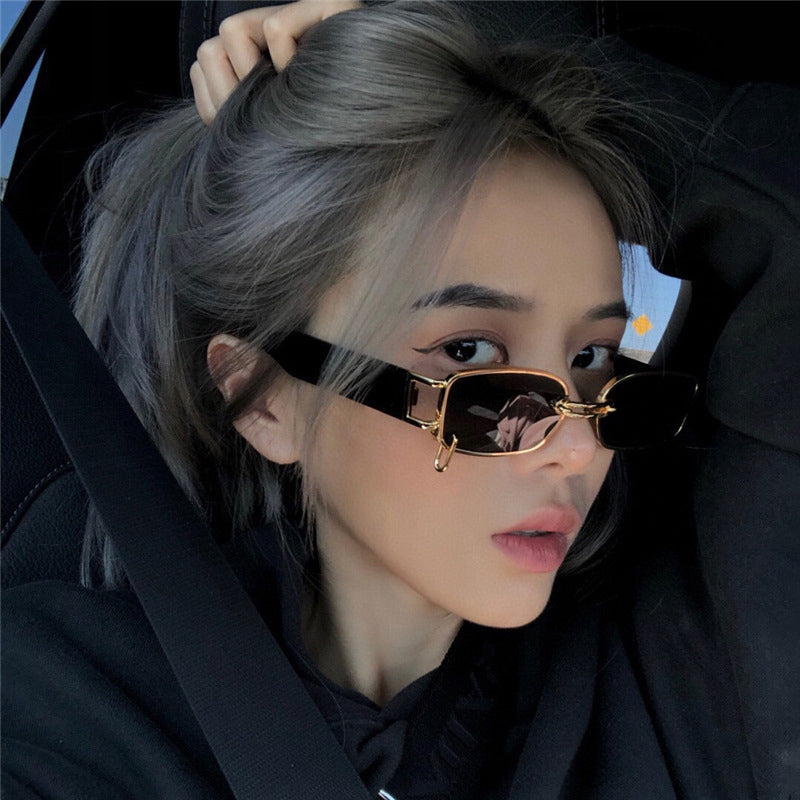 Maroon Asteria Other Accessories Women's Korean Style Trendy Square SunGlasses