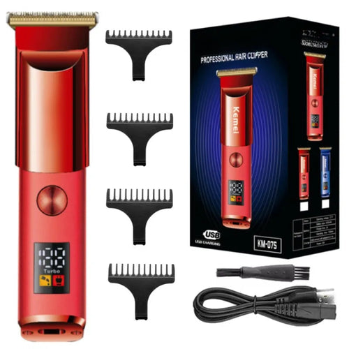 Maroon Asteria Haircare Men Professional Electric Hair Trimmer