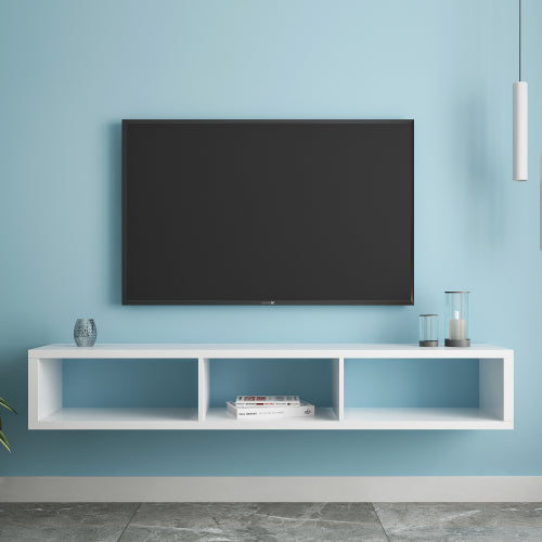 Teal Simba Furniture 60" Shallow Floating TV Stand