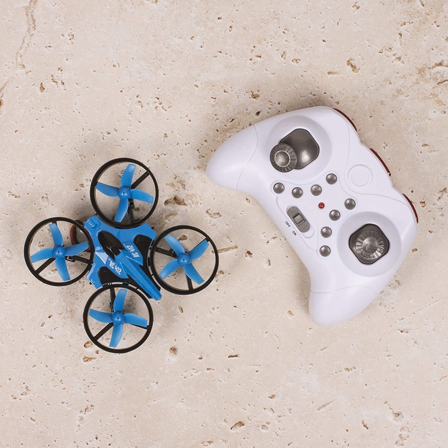 Ivory Coeus Toys Remote Control Mini Quadcopter, Easy to Fly; LED; Novice or Advanced