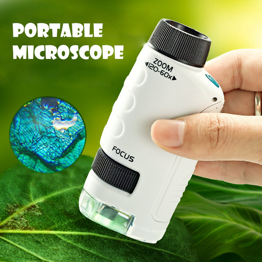 Teal Simba Tech Accessories Kids Pocket Microscope