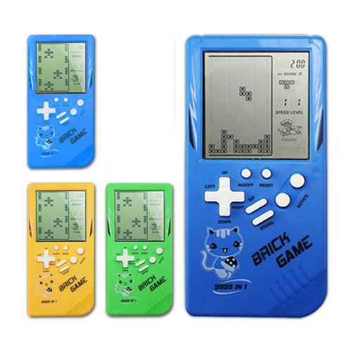 Teal Simba Toys Retro GameBoys HandHeld Tetris Game