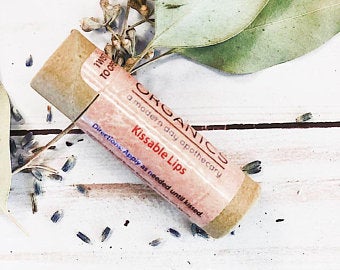 White Smokey Skincare Kissable Lips Organic Lip Balm