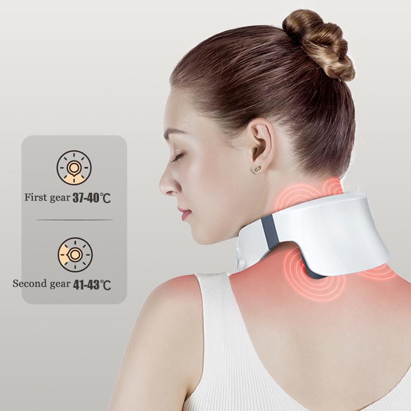 Teal Simba Healthcare Heating Pain Relief Health Care Tool Intelligent Cervical Massager