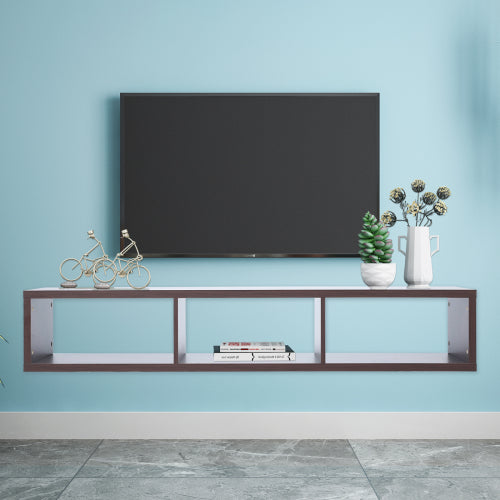 Teal Simba Furniture 60" Shallow Floating TV Stand