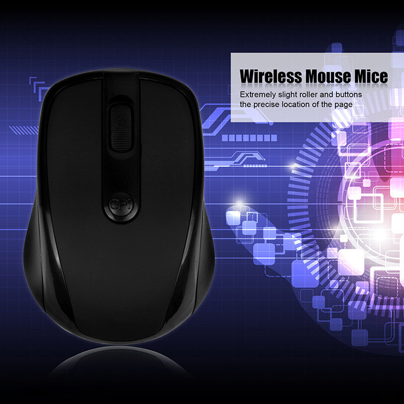 Teal Simba Tech Accessories Wireless Optical Mini Mouse With 1000 DPI