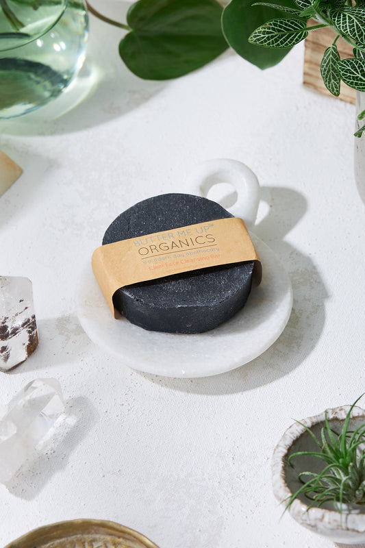 White Smokey Skincare Organic Charcoal Activated Face Soap