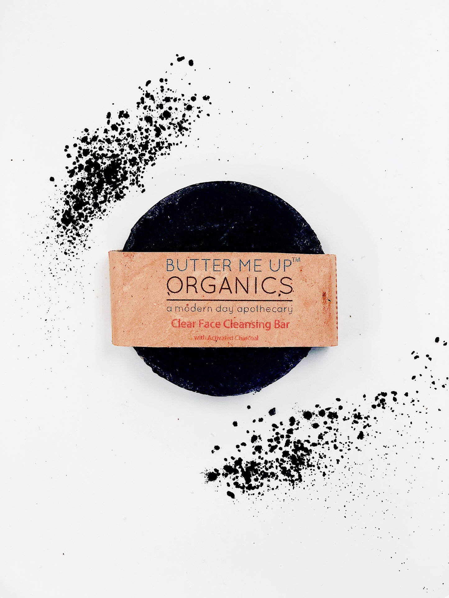 White Smokey Skincare Organic Charcoal Activated Face Soap