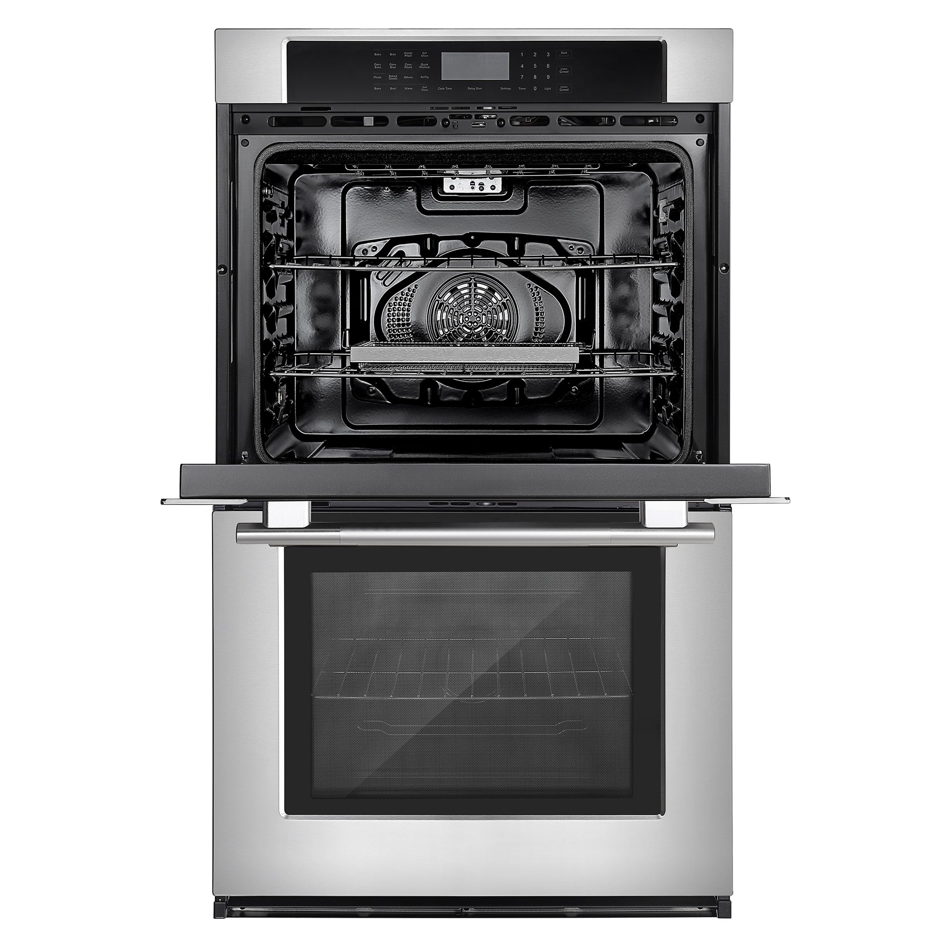 Burgundy Eunostus Kitchen Empava 30" 30WO05 Electric Double Wall Oven