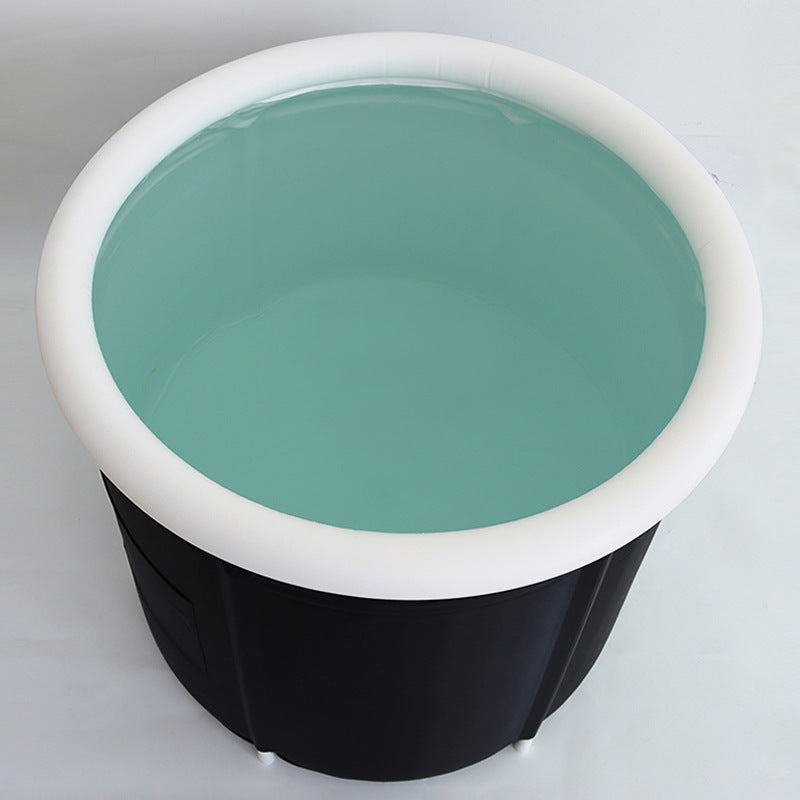 Teal Simba Home Improvement Foldable Ice Bath Tub for Athletes Recovery Ice Bucket