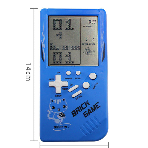 Teal Simba Toys Retro GameBoys HandHeld Tetris Game