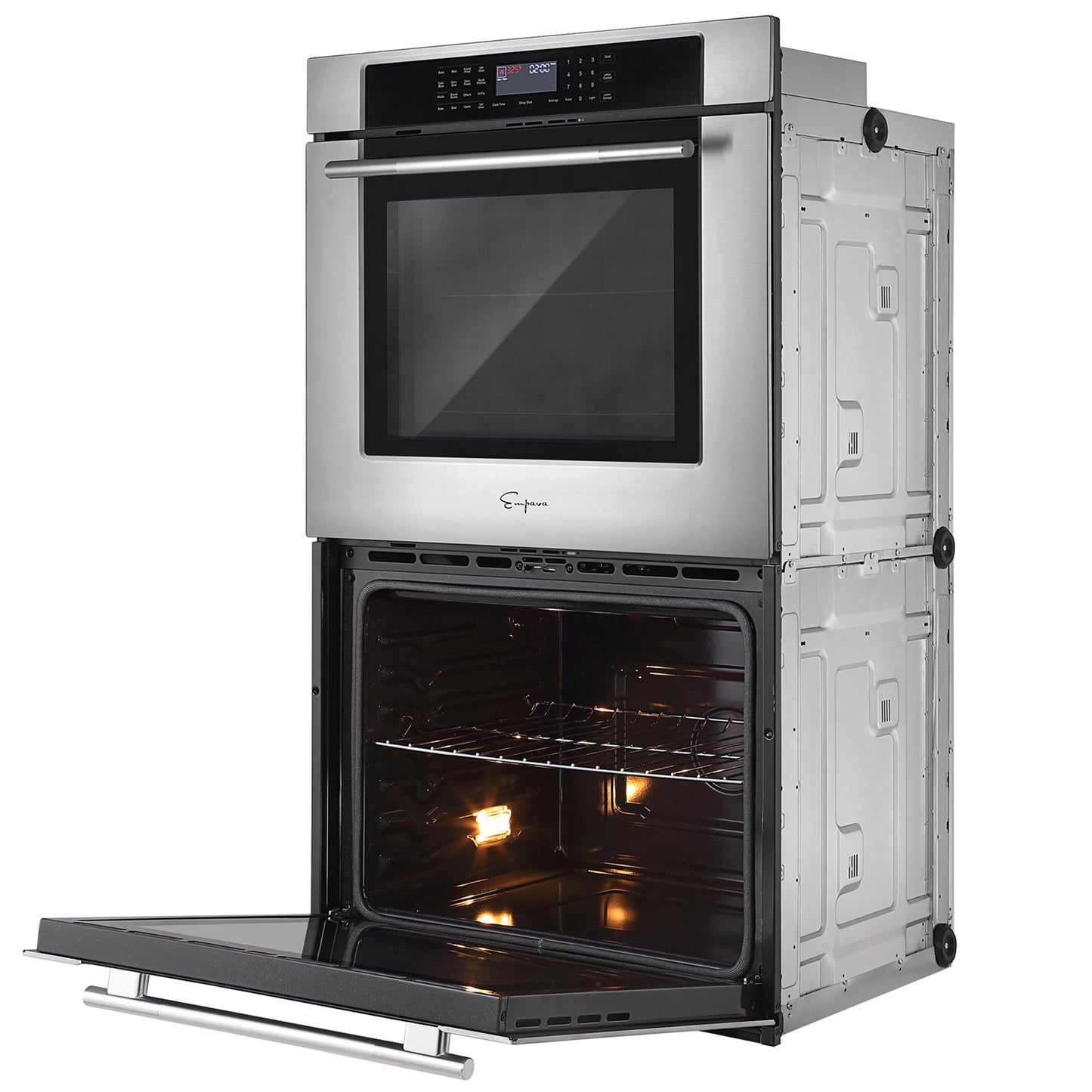 Burgundy Eunostus Kitchen Empava 30" 30WO05 Electric Double Wall Oven