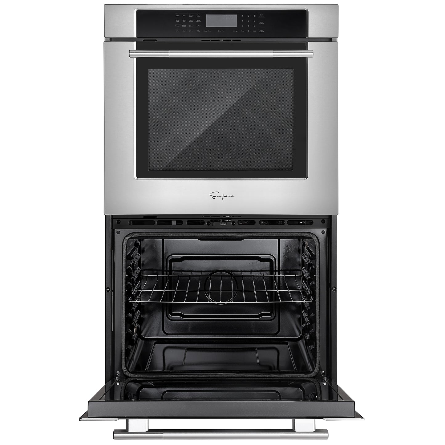 Burgundy Eunostus Kitchen Empava 30" 30WO05 Electric Double Wall Oven