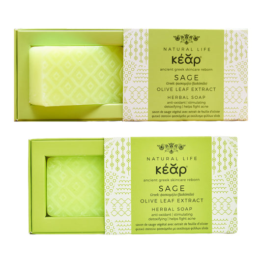 Orchid Fennel Bodycare Kear Sage Olive Leaf Extract Herbal Soap: Double Duty Detox