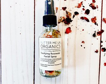 White Smokey Bath & Beauty Organic Rose Water Facial Spray