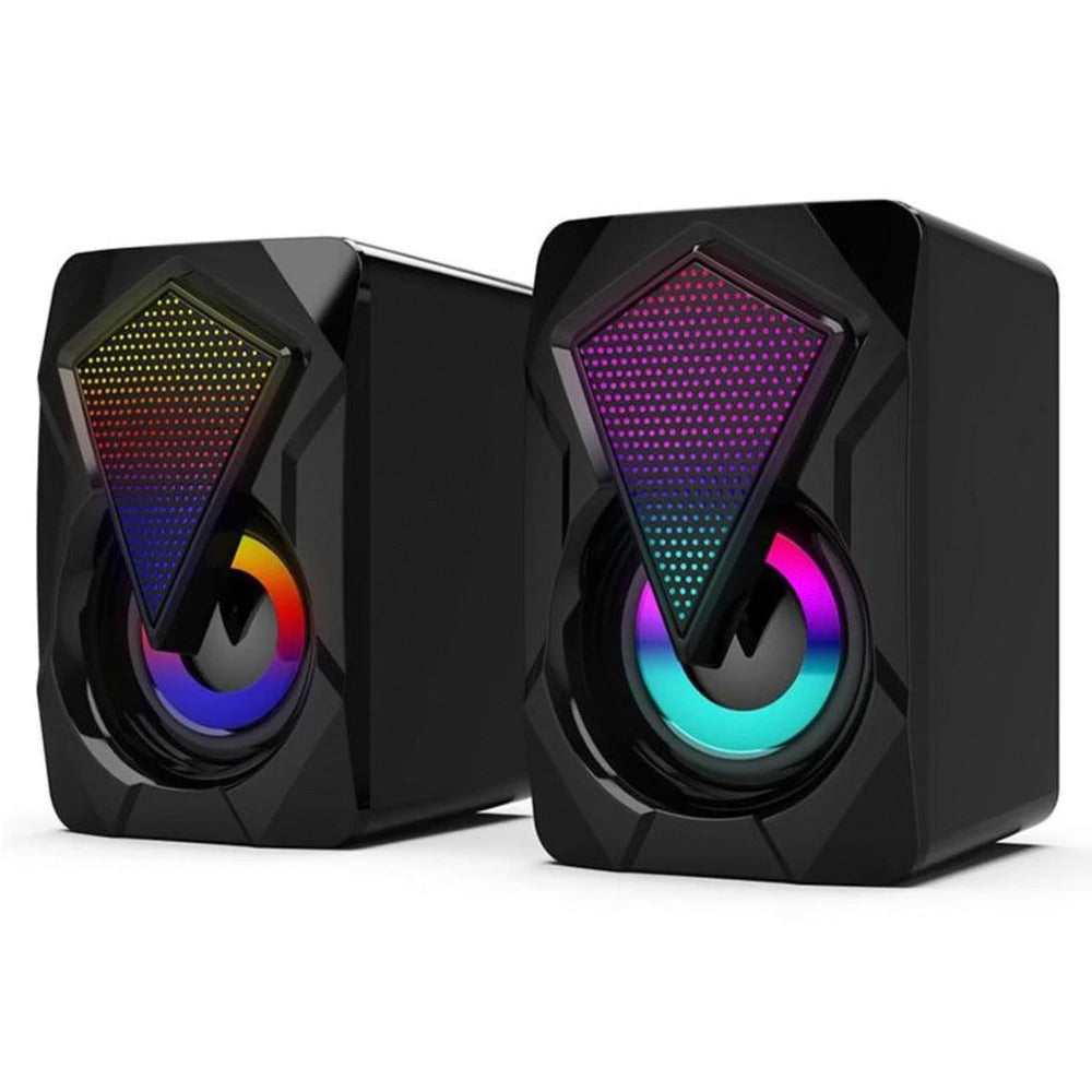 Yellow Pandora Audio & Video Dragon RGB Computer Gaming Speakers