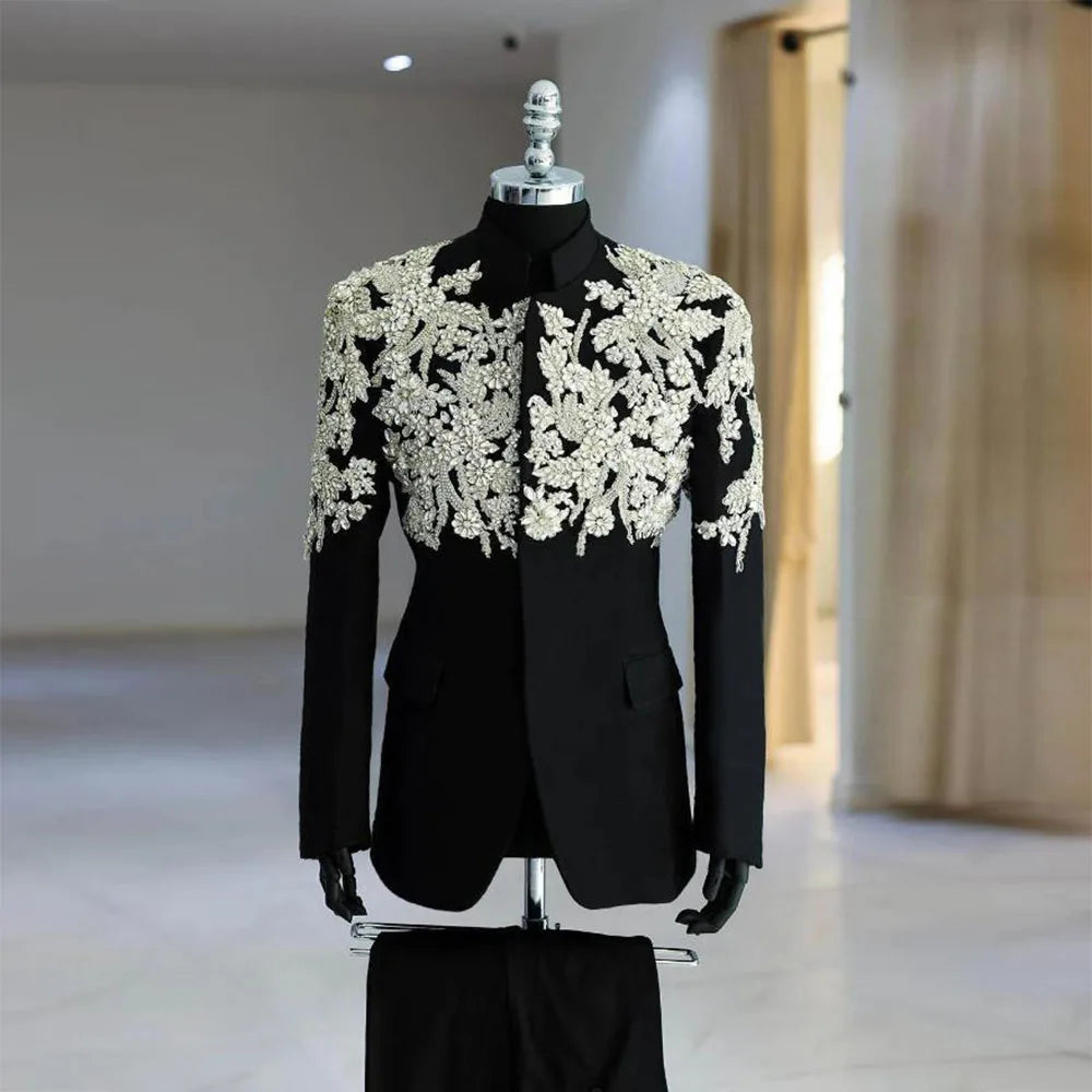 Next Level Fly Men's Royal Design Suit Jacket