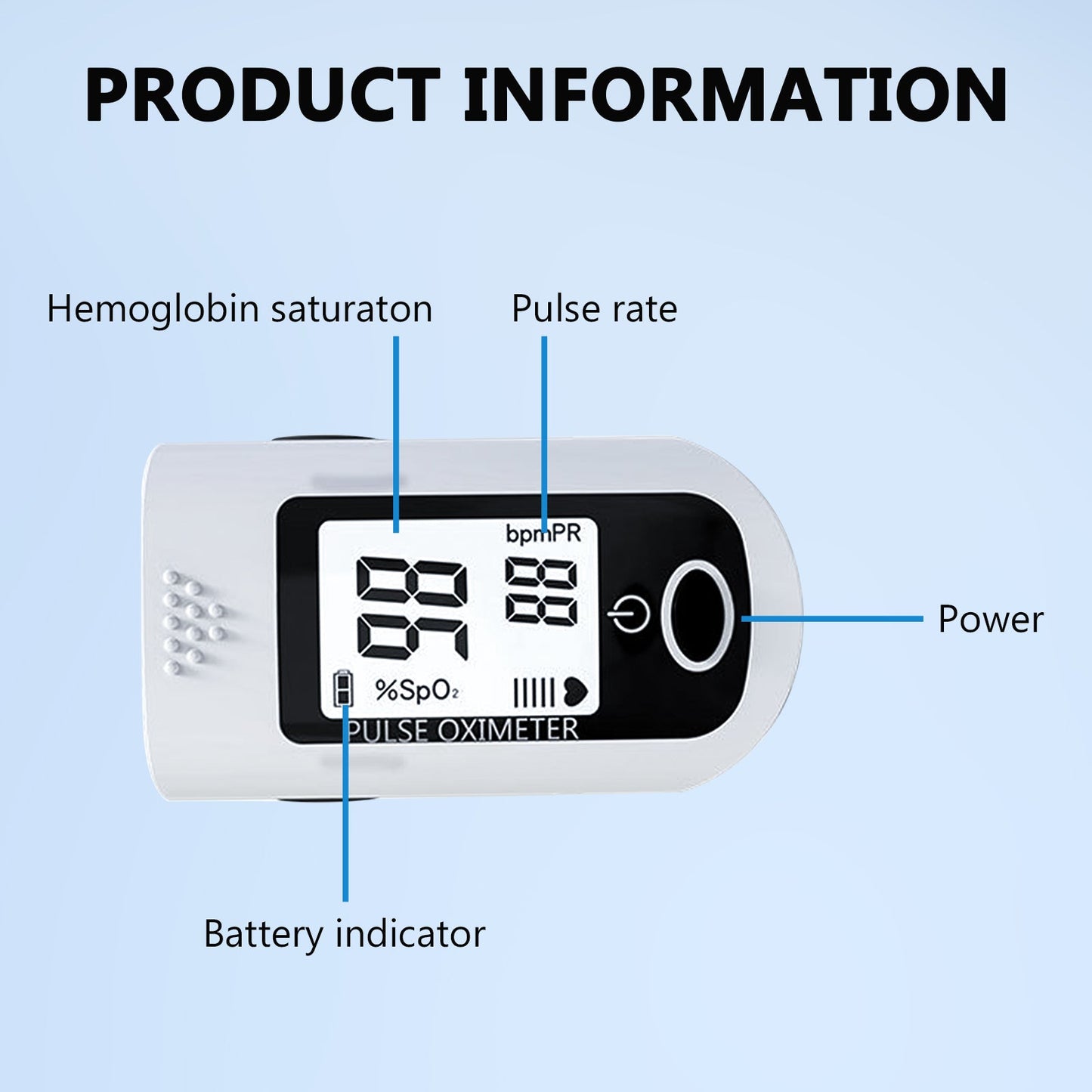 Pink Iolaus Healthcare Real-Time Health Monitoring Kit with Forehead Thermometer & Blood