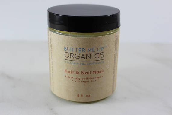 White Smokey Haircare Hair & Nail Mask for long hair growth and healthy