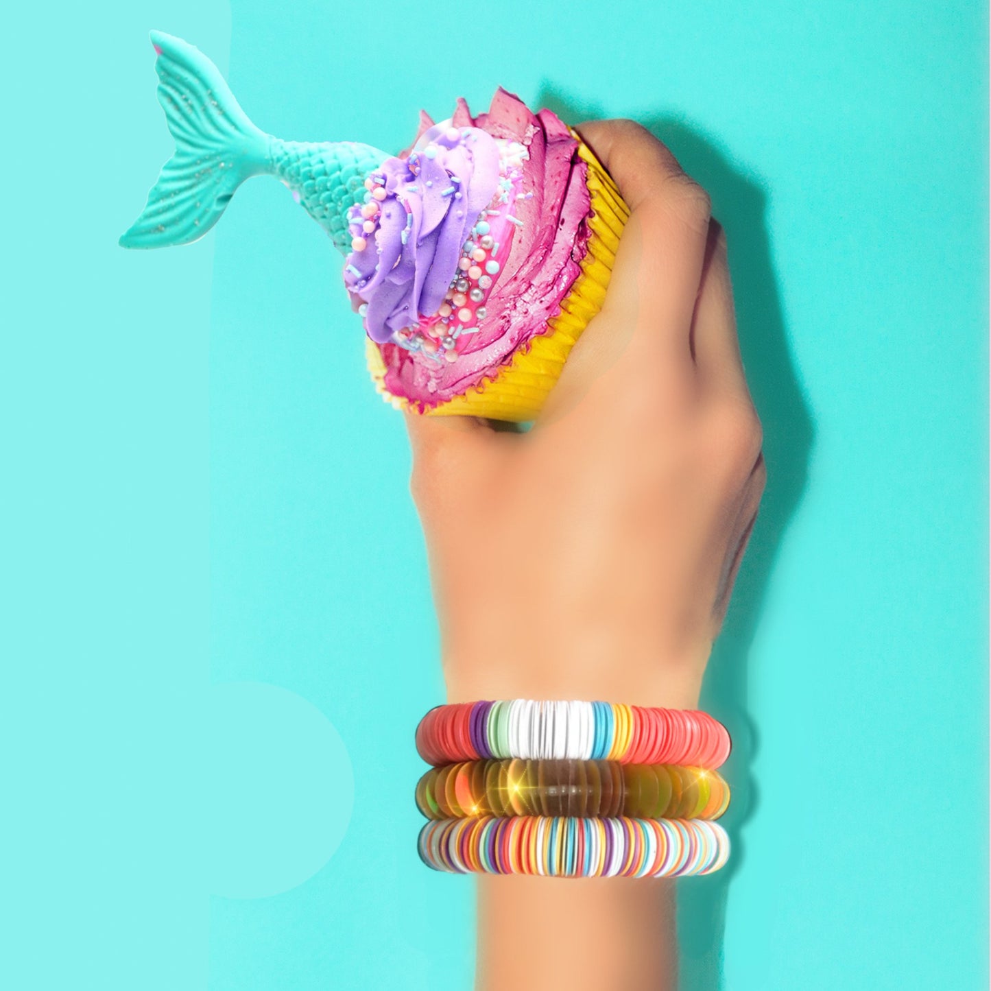 Pink Peacock Toys DIY Bracelet Kit - Mermaid Edition