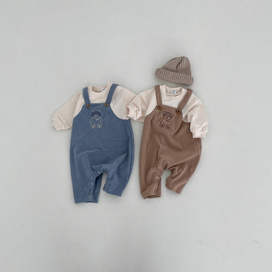 Chocolate Lily Kids & Babies Infant Baby Boys Corduroy Long Sleeves Combo