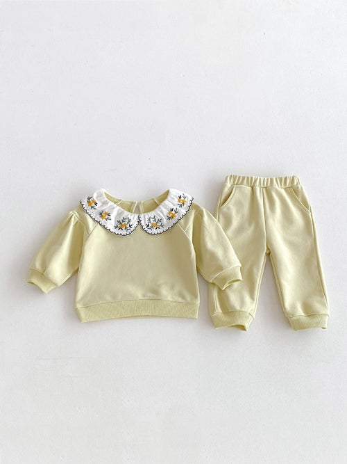 Chocolate Lily Kids & Babies Baby Girls Cute Two-Piece Set