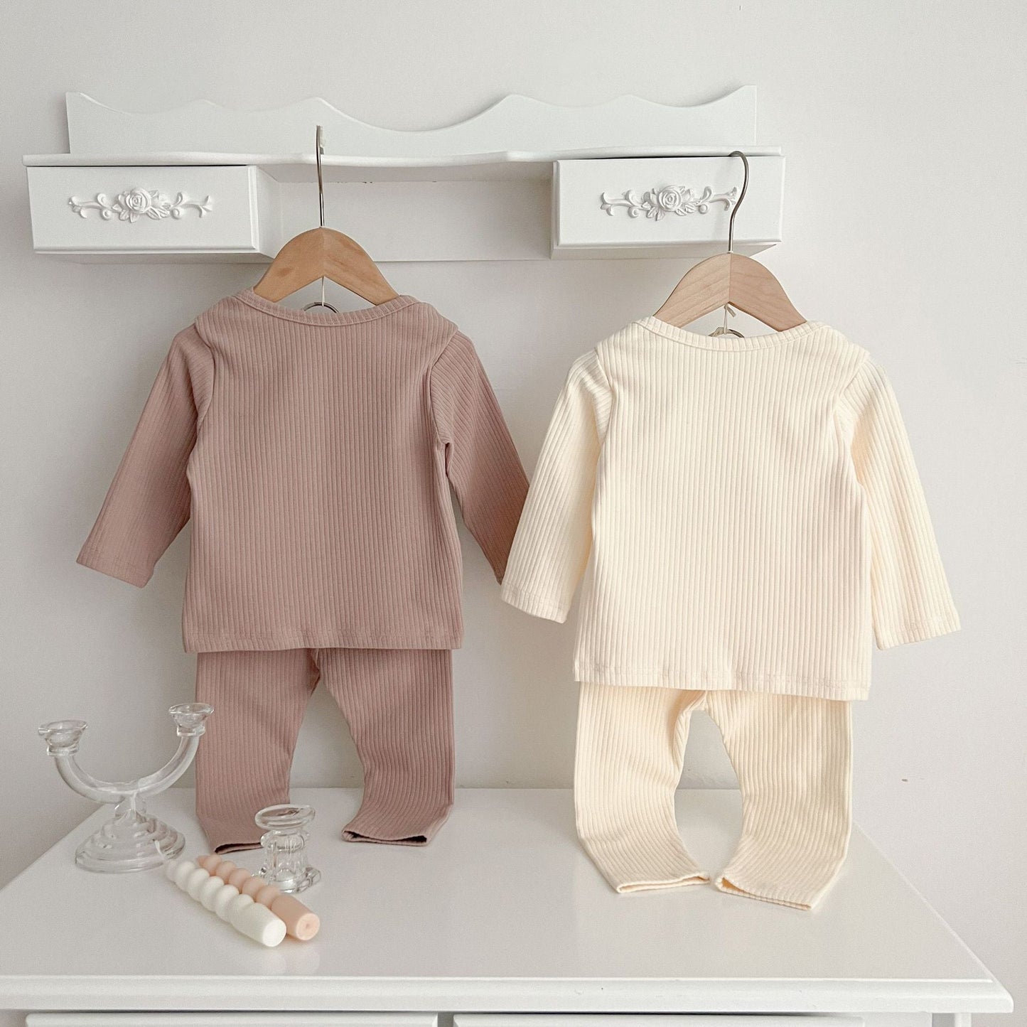 Chocolate Lily Kids & Babies Infant Girls 2 Piece Linen Set