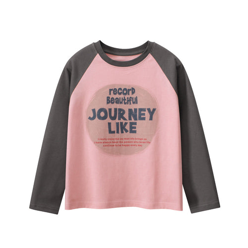 Chocolate Lily Kids & Babies Spring Arrival Little Ladies Letter Print Long Sleeve CrewNeck