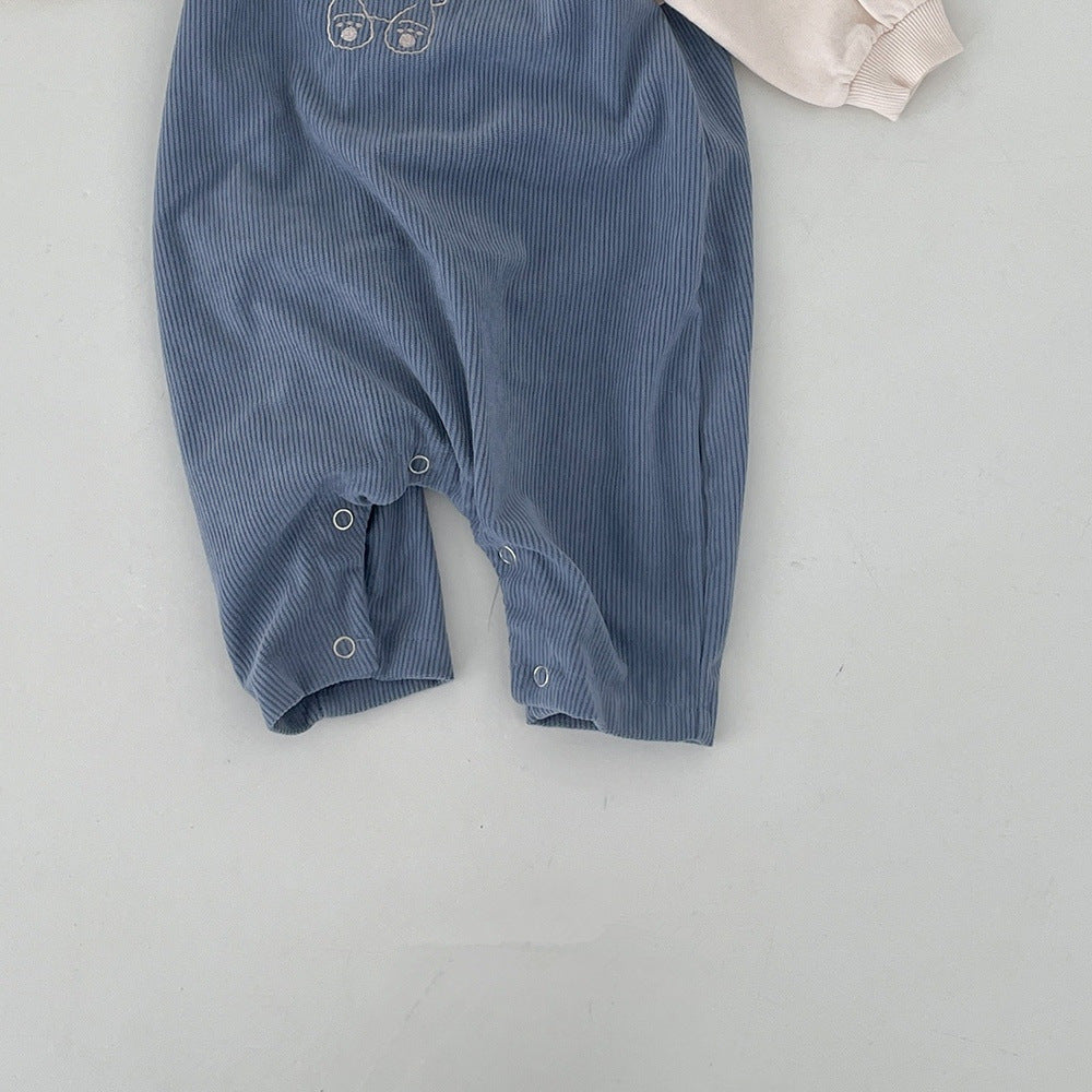 Chocolate Lily Kids & Babies Infant Baby Boys Corduroy Long Sleeves Combo