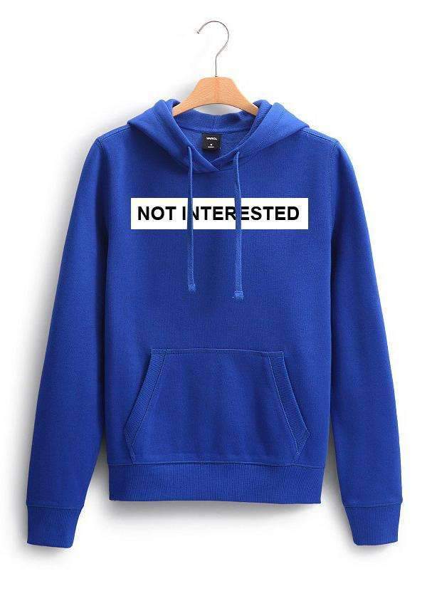 Scorpius Sweaters & Hoodies Scorpius Women's "Not Interested" Hoodie