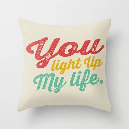 Scorpius Textiles & Pillows You light up my life Cushion/Pillow